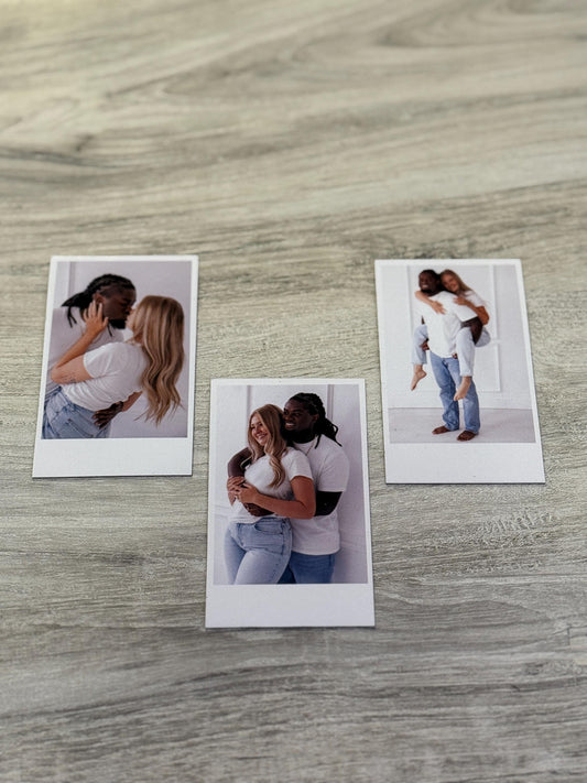 Engagement Polaroid Photo Custom Magnets | Personalized Gifts | Weddings | Birthday | Moments and Memories | Photo Magnet