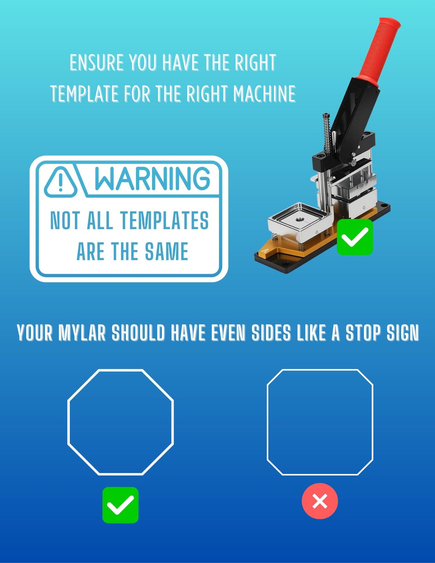 2x2 Magnet Template | Canva Template | Editable Photo Magnet Template